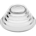 Pilar Centro Mesa Decorativo Enfeite 12x26x26cm Vidro Transpa