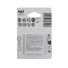 Pilha AAA Alcalina Lexman 4 unidades