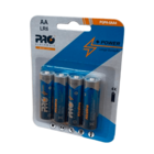 Pilha Alcalina Aa (lr6) Blister Com 4 Unidades Proeletronic