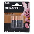 Pilha Alcalina AAA 4 Unidade(s) Duracell