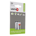 Pilha Alcalina AAA Recarregável 4pcs Lexman