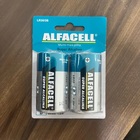 Pilha Alcalina D2 Grande Alfacell 10 Unidades Aquecedor A Gás