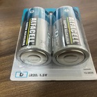 Pilha Alcalina D2 Grande Alfacell 6 Unidades Aquecedor A Gás