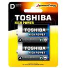 Pilha Alcalina D 1,5v Lr20gcp (c/2 Pilhas) toshiba - Cxf / 10