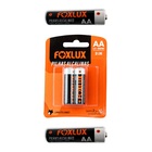 Pilha Alcalina Foxlux Pequena Aa 2 Un