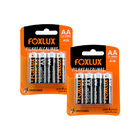 Pilha Alcalina Foxlux Pequena Aa Kit 8 Un