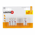 Pilha Alcalina LR03 AAA 1.5v 12pc Lexman