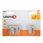 Pilha Alcalina LR03 AAA 1.5v 12pc Lexman