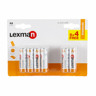 Pilha Alcalina LR6 1.5V AA 12pcs Lexman
