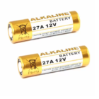 Pilha Bateria A27 12v 3a Alcalina Mini - 10 Un