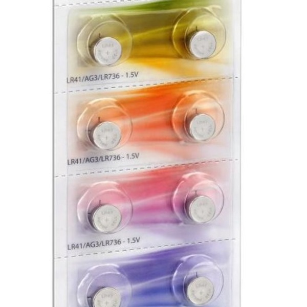 Pilha Bateria Botao Lr41 1.5v Cartela 10un Elgin