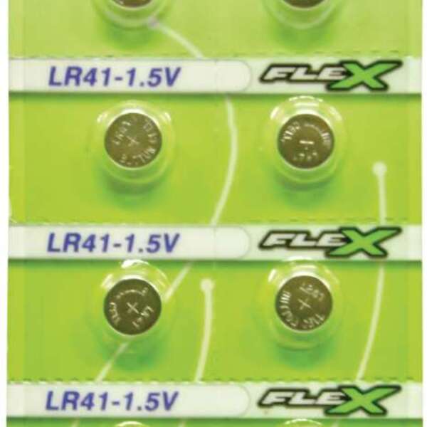 Pilha Bateria Botao Lr41-ag3 1.5v 14un Flex