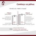 Pilha Comum D Bandeja Com 20 Um-1sh300