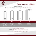 Pilha Comum D Bandeja Com 20 Um-1sh300