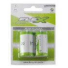 Pilha Flex C Alcalina 2 Unidades
