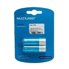 Pilha Recarregavel Aa 2500mah Blister Com 2 Multilaser Cb053