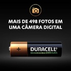 Pilha Recarregavel Aa 2500mah Blister Com 4 Duracell Dx1500 N