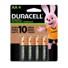 Pilha Recarregável AA Duracell 4 Unidades