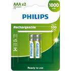 Pilha Recarregável Aaa 1000mah Blister Com 2 Unidades R03b2rt