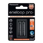 Pilha Recarregável Eneloop Pro Aaa2 Panasonic 02 Unidades - P