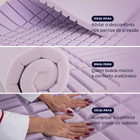 Pillow Top Casal Anatomic High Resilience Espuma Premium BF C
