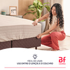 Pillow Top Casal Espuma Hiper Soft Hipoalergênico 138x188cm B