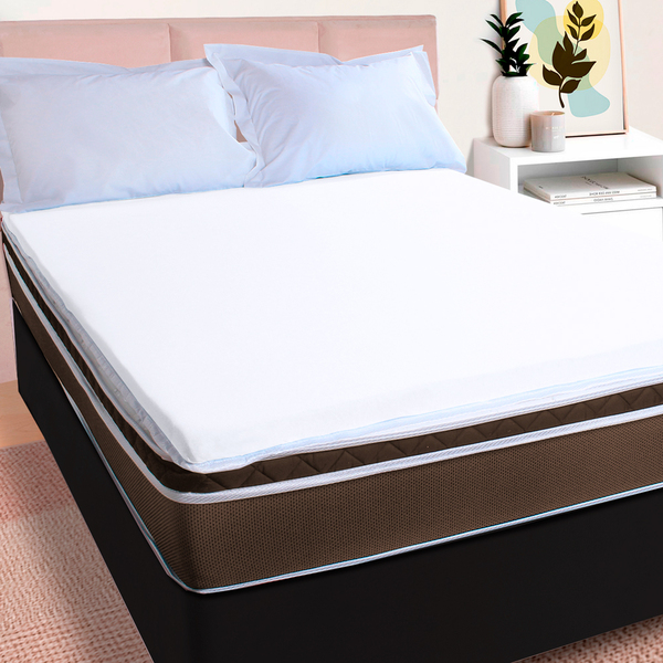 Pillow Top Casal Espuma Hiper Soft Hipoalergênico 138x188cm B