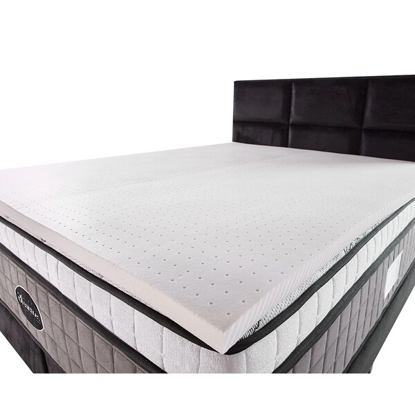 Pillow Top De Látex Espuma Queen 100 Natural 3,5cm - Bf Colch