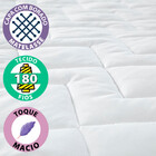 Pillow Top Espuma Soft D40 Com Capa Percal Zíper Queen Size B