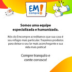 Pillow Top Espuma Soft D40 Com Capa Percal Zíper Queen Size B