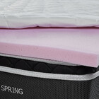 Pillow Top Espuma Viscoelástico Nasa Com Capa Percal Solteiro