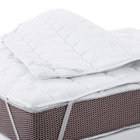 Pillow Top King de Espuma D20 Percal 180 Fios Algodão Hipoale