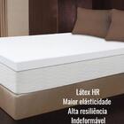 Pillow Top Látex Hr Foam Solteiro 88 X 1,88 X 7cm Aumar