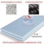Pillow Top Magnético + Infravermelho Viscoelástico Gel King