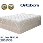 Pillow Top Queen Ortobom 200 Fios Percal 100% Algodão Hipoalé