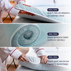 Pillow Top Solteirão Viscoelástico Espuma da NASA 97x203x4cm