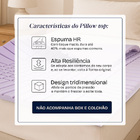 Pillow Top Solteiro Anatomic High Resilience Espuma Premium B