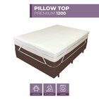 Pillow Top Solteiro King 200 Fios Premium 10cm 1200g/m² 100x2