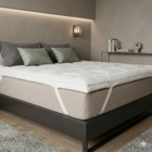 Pillow Top Solteiro Super Volumosa 600 Gramas/m² De Fibra Sil