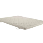 Pillow Top Super King Espuma Da Nasa Viscoelástico Suede Bran