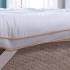 Pillow Top Toque De Plumas Casal Branco Niazitex