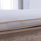 Pillow Top Toque De Plumas Casal Branco Niazitex