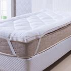 Pillow Top Toque De Plumas King Branco Niazitex