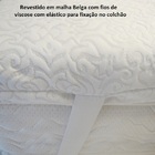 Pillow Top Viscoelástico Gel Infusion Casal 1,38 X 1,88 Com 8