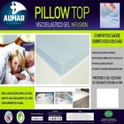 Pillow Top Viscoelástico Gel Infusion Queen 1,58 X 1,98 Com 8