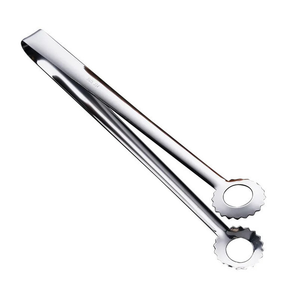 Pinça De Churrasco Bitfly Em Aço Inoxidável Carne Cinza