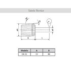 Pinça Din6499 Er-32 6 0mm - Btfixo