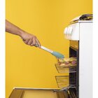 Pinça Ou Pegador De Silicone E Aço - 30 Cm  Verde Escuro