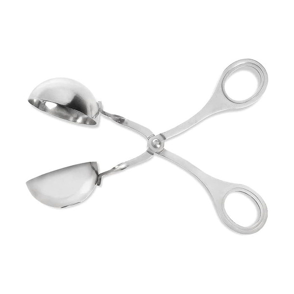 Pinça Pegadora De Almôndegas  Multiuso 3,5cm Inox Brinox