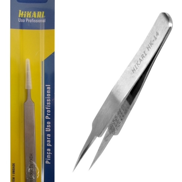 Pinça Reta Ponta Fina 125mm Hk-14